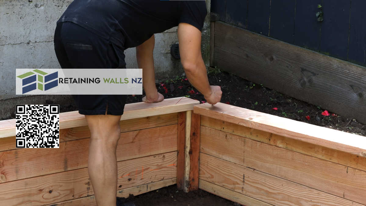 Railway Sleeper Retaining Walls Auckland