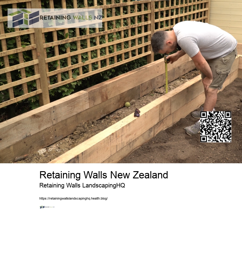 NZ Timber Retaining Wall