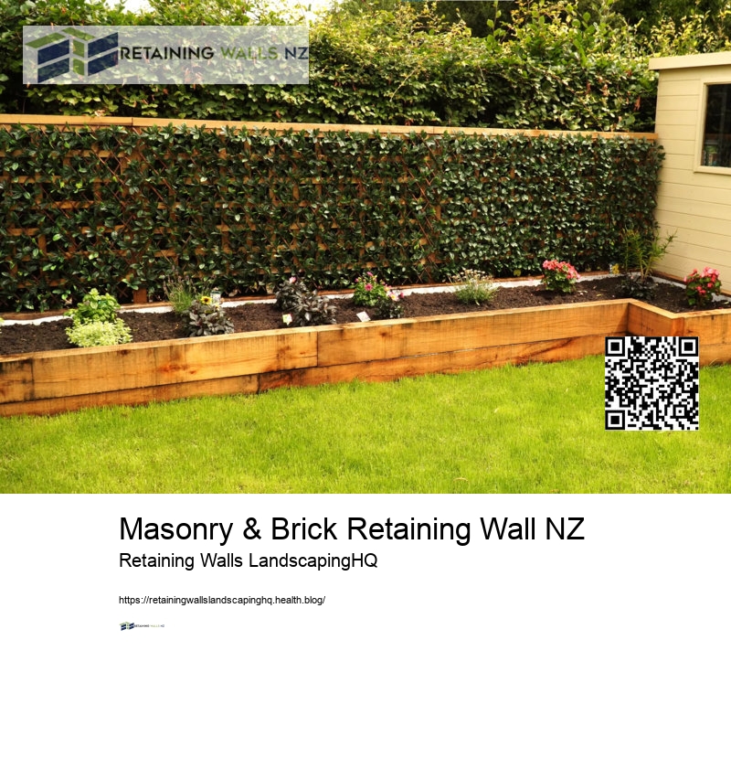 Masonry Retaining Wall NZ