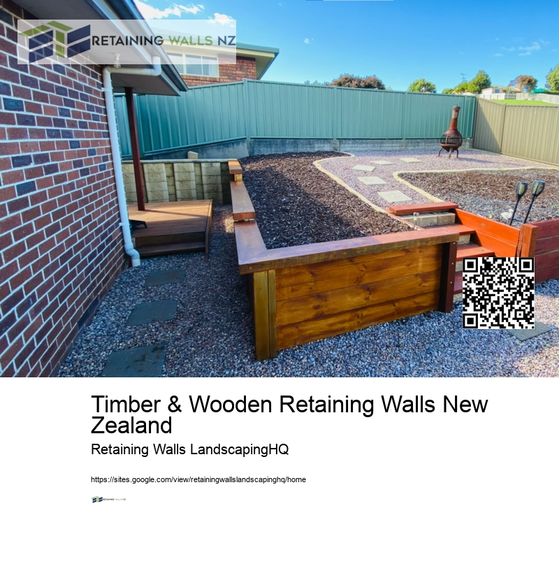 Timber & Wooden Retaining Walls New Zealand