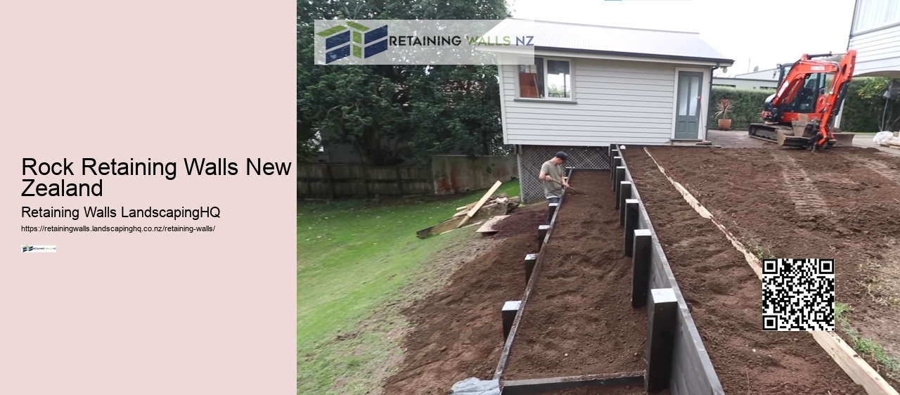 Rock Retaining Walls New Zealand